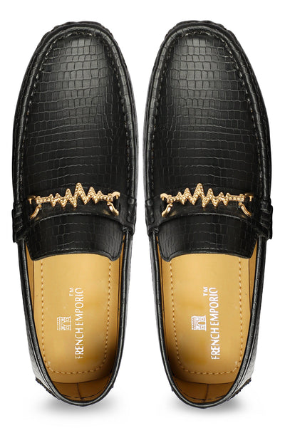 Casual Shoes For Men SKU: SMC-0077-BLACK - Diners