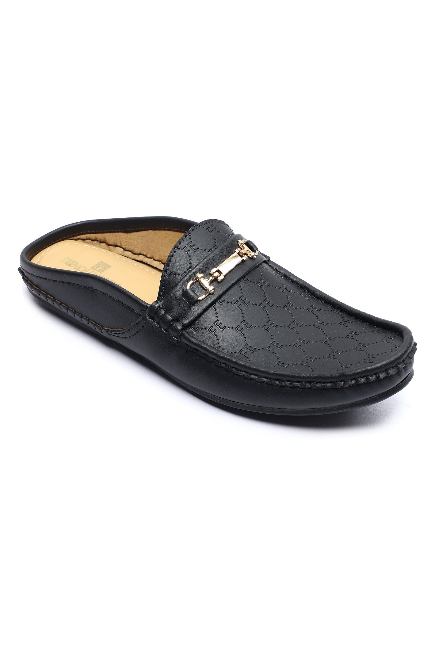 Casual Mule Shoes For Men SKU: SMC-0095-BLACK - Diners