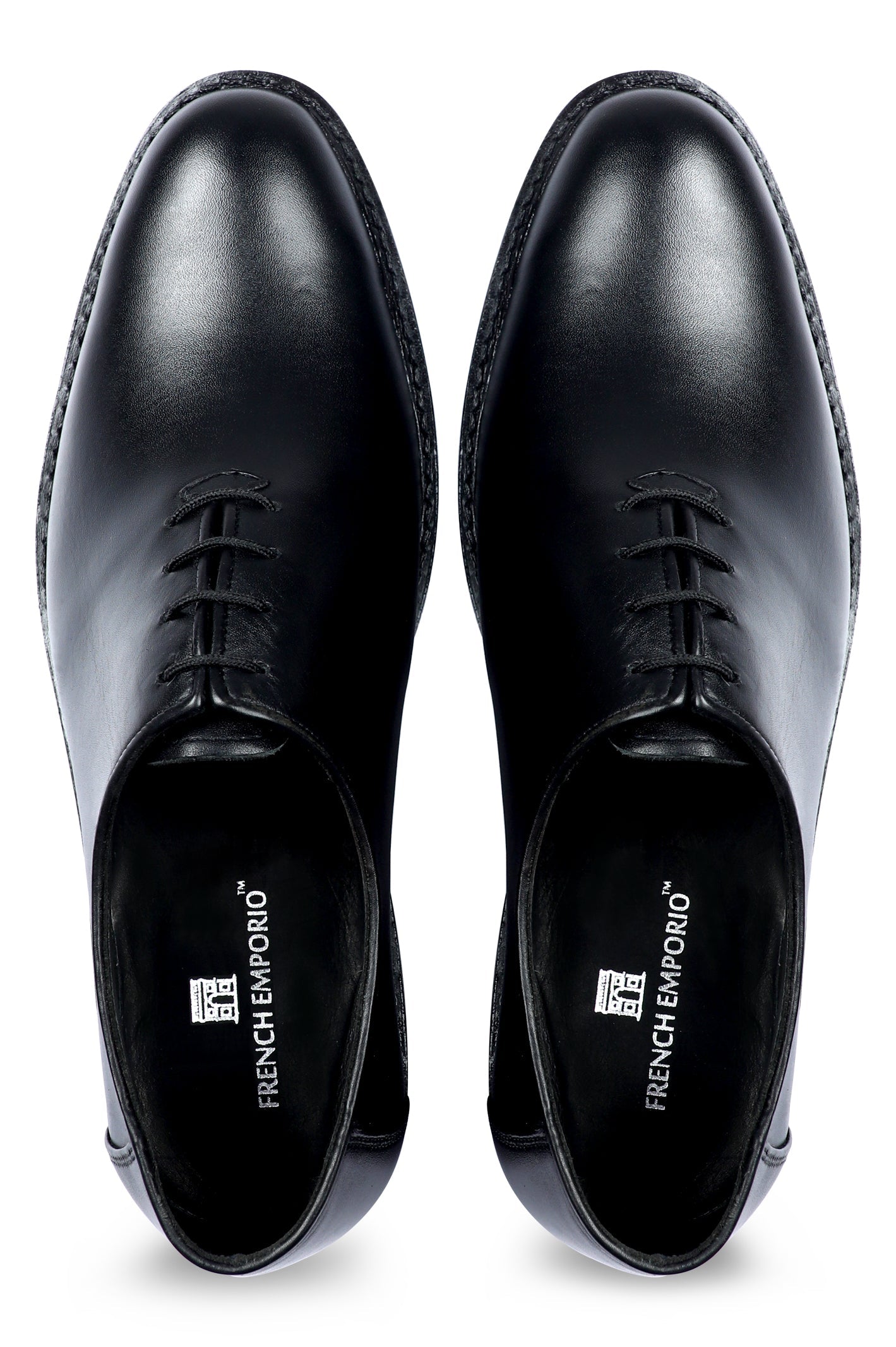 Formal Shoes For Men in Black SKU: SMF-0162-BLACK - Diners