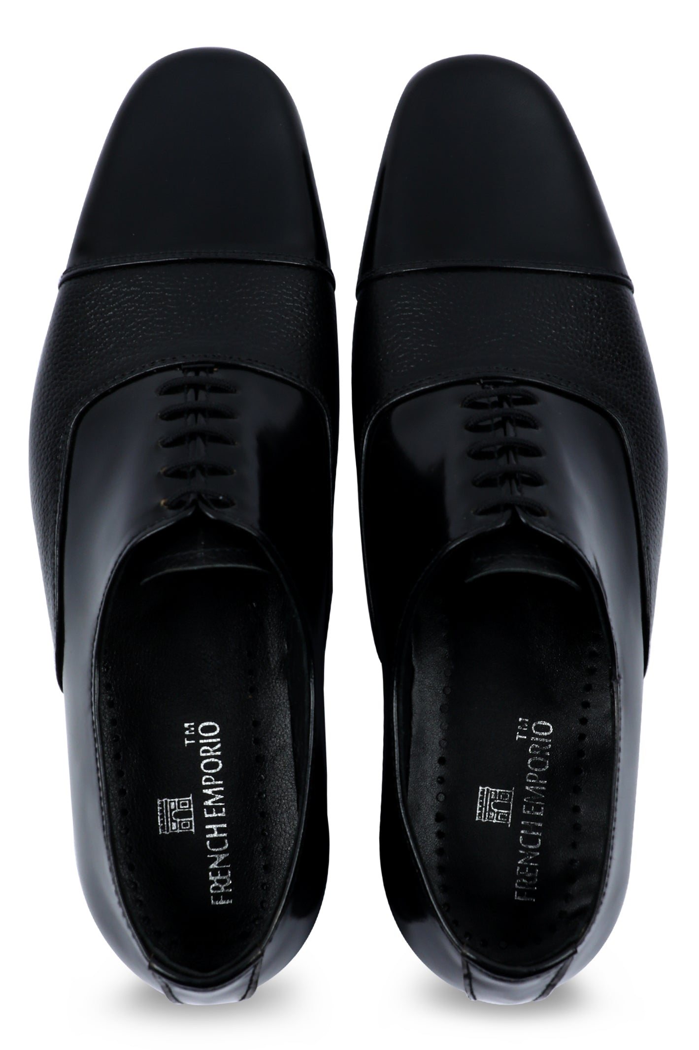 Formal Shoes For Men in Black SKU: SMF-0192-BLACK - Diners