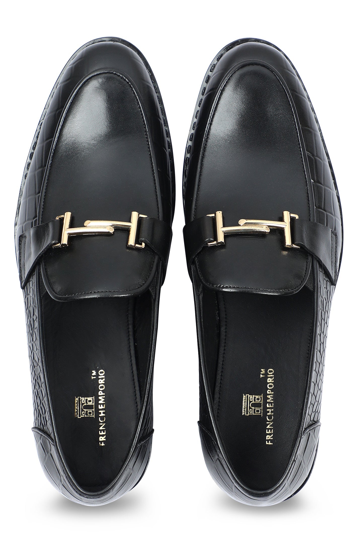 Formal Shoes For Men in Black SKU: SMF-0243-BLACK - Diners