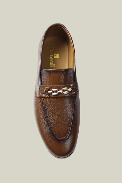 Formal Shoes For Men SKU: SMF-0265-BROWN - Diners
