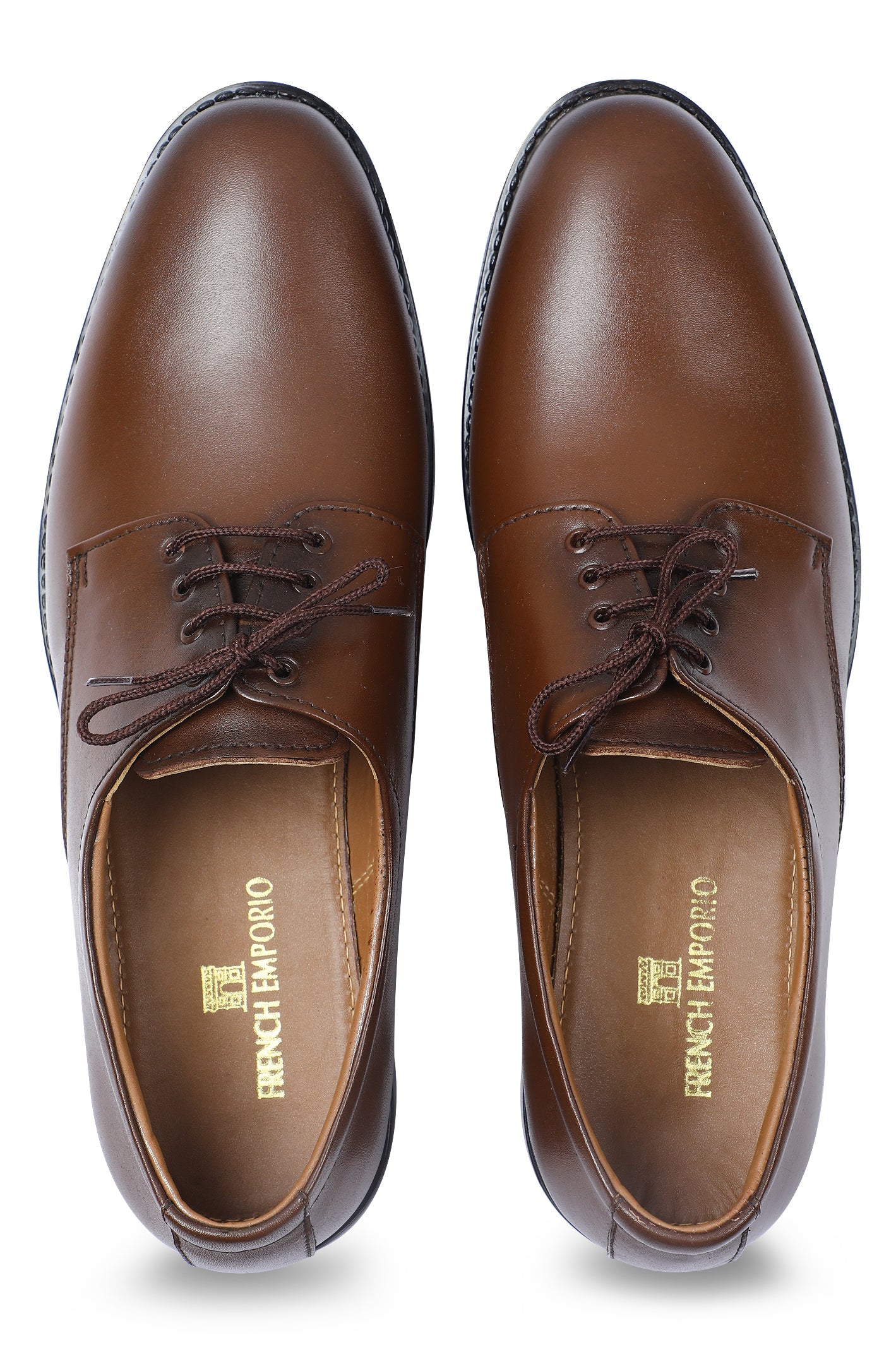 Formal Shoes For Men SKU: SMF-0273-BROWN - Diners