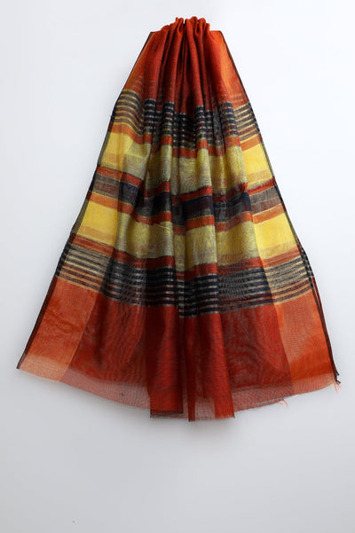 Ladies Stoles/Dupatta SKU: WD0115-RUST - Diners