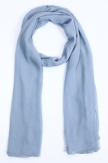 Ladies Stoles/Dupatta SKU: WD0146-GREY - Diners