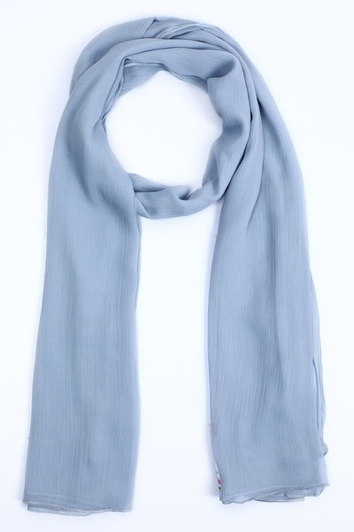 Ladies Stoles/Dupatta SKU: WD0146-GREY - Diners