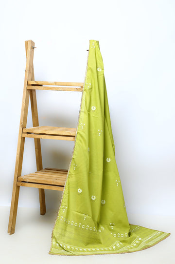 Ladies Stoles/Dupatta SKU: WD0169-OLIVE - Diners