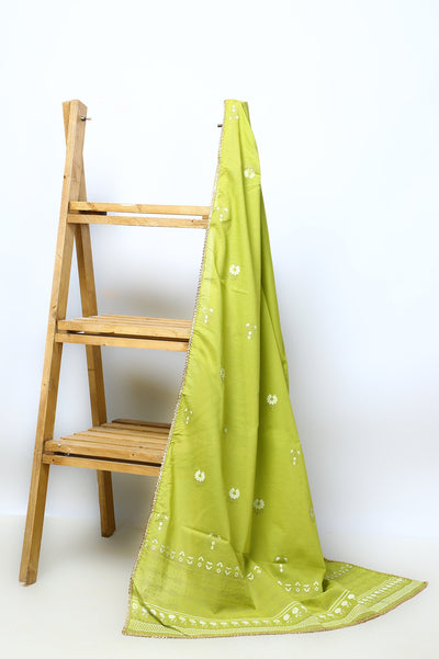 Ladies Stoles/Dupatta SKU: WD0169-OLIVE - Diners