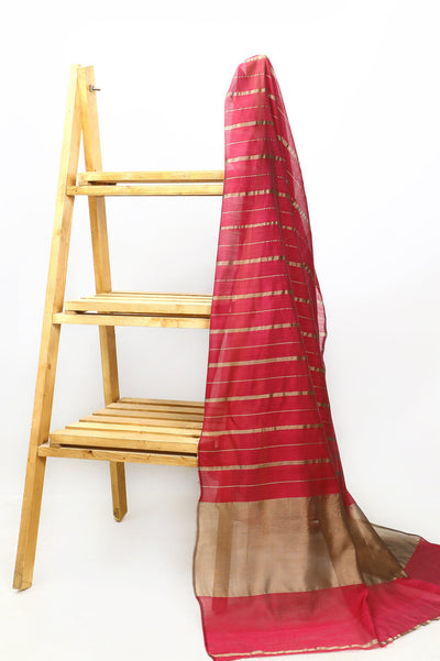 Ladies Stoles/Dupatta SKU: WD0171-FUSHIA - Diners