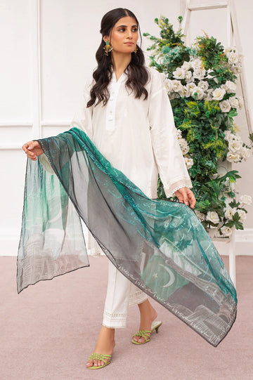 Green Dupatta From Diners