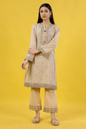Women Stitched Kurti with Trouser - Diners