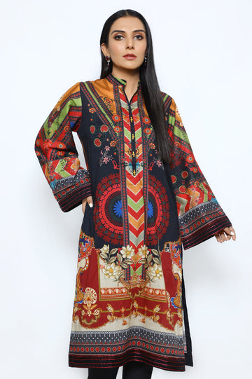 Women Stitched Kurti with Trouser - Diners