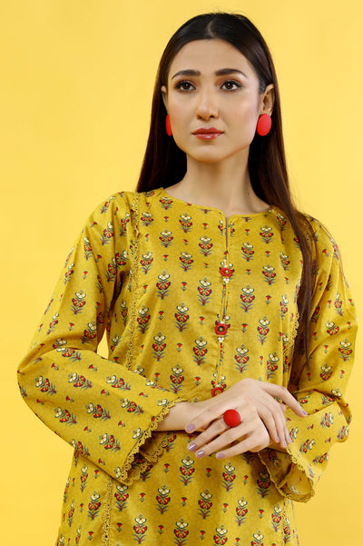 Women Stitched Kurti with Trouser - Diners