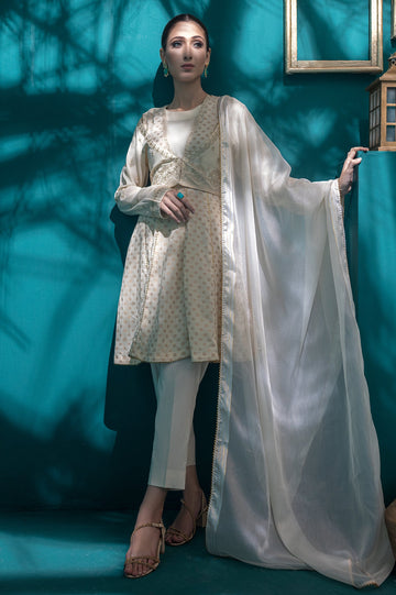 Women Stitched 3 Pcs Suit - Diners