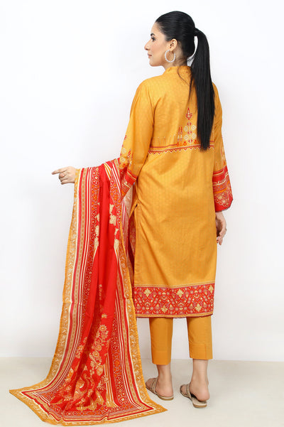 Women Stitched 3 Pcs Suit - Diners