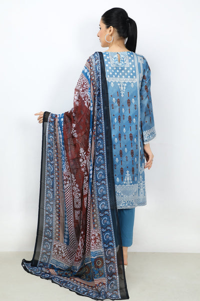 Women Stitched 3 Pcs Suit - Diners