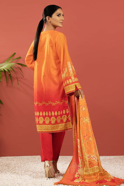 Women Stitched 3 Pcs Suit - Diners