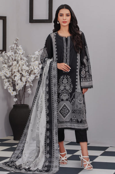 Women Stitched 3 Pcs Suit - Diners