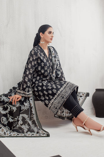 Women Stitched 3 Pcs Suit - Diners