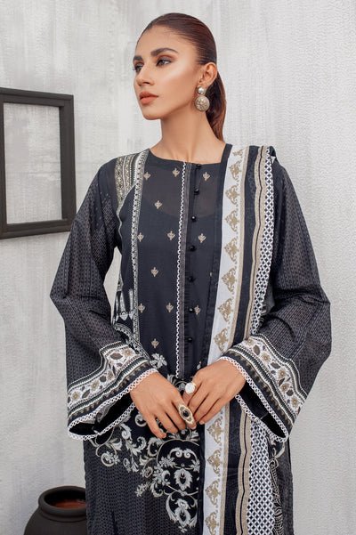 Women Stitched 3 Pcs Suit - Diners