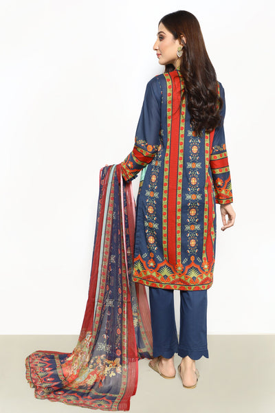 Women Stitched 3 Pcs Suit - Diners