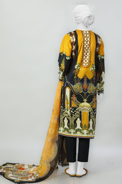 Women Stitched 3 Pcs Suit - Diners