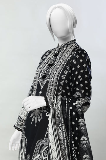 Women Stitched 3 Pcs Suit - Diners