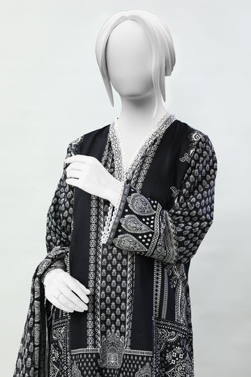 Women Stitched 3 Pcs Suit - Diners