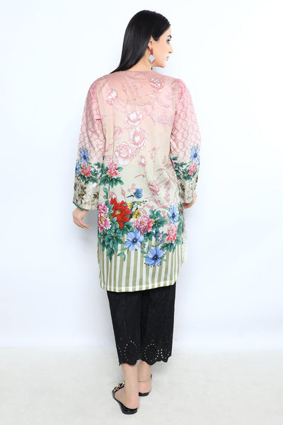 Women Stitched Kurti SKU: WKL0997-PINK - Diners