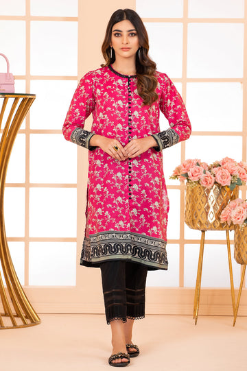 Women Stitched Kurti SKU: WKL1040-D-PINK - Diners