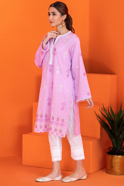 Women Stitched Kurti SKU: WKL1048-L-PURPLE - Diners