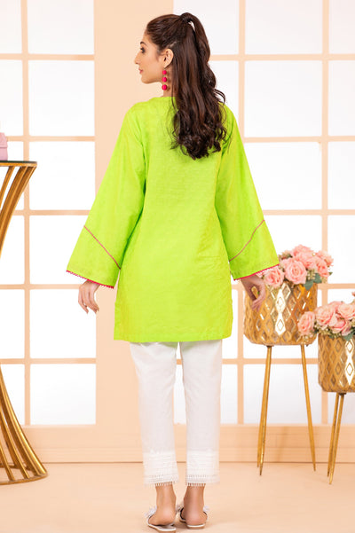 Women Stitched Kurti SKU: WKL1055-P-GREEN - Diners