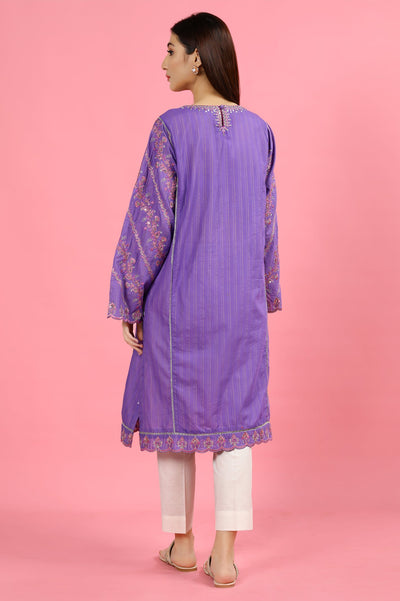 Embroidered Stitched Kurti - Diners