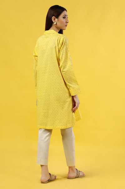 Embroidered Stitched Kurti - Diners
