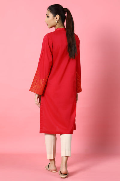 Embroidered Stitched Kurti - Diners