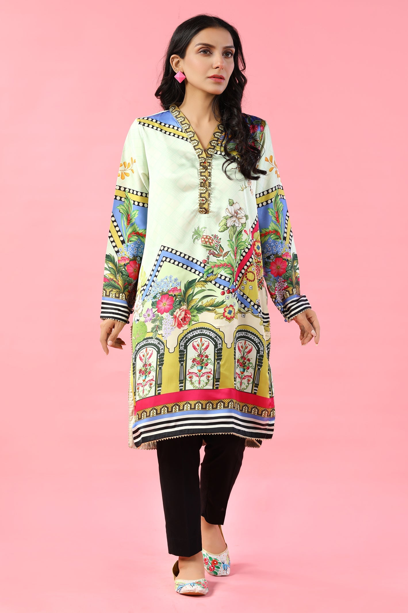 Women Stitched Kurti - Diners