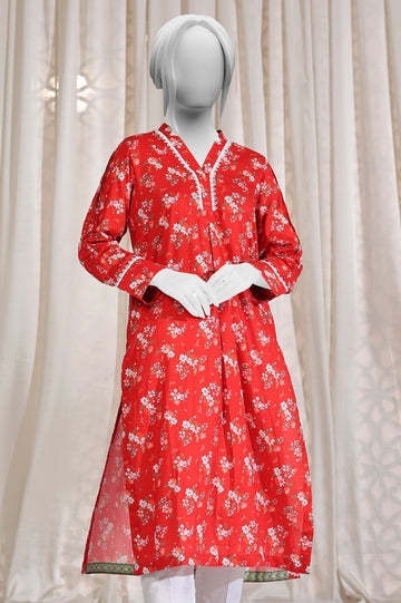 Printed Rust Kurti - Diners