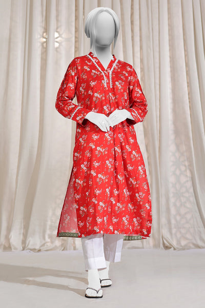 Printed Rust Kurti - Diners