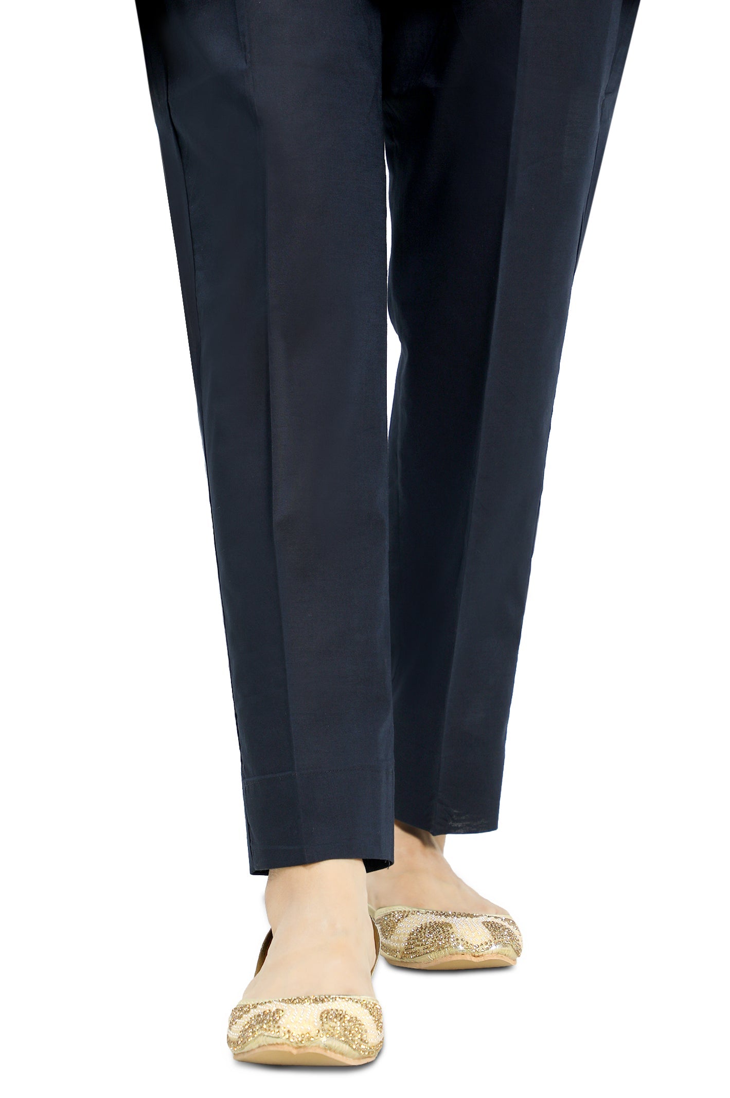 Ladies Trouser SKU: WTR0259-N-BLUE - Diners