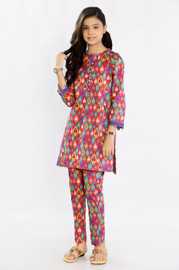 Lawn Purple Teens Kurti From Diners