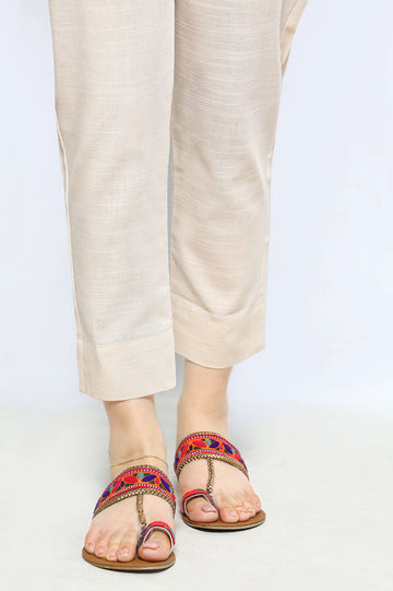 Ladies Trouser SKU: WTR0292-BEIGE - Diners