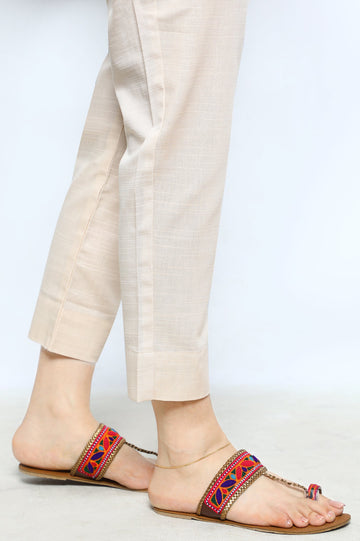 Ladies Trouser SKU: WTR0292-BEIGE - Diners