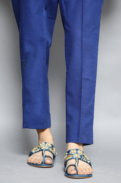 Ladies Trouser SKU: WTR0311-N-BLUE - Diners