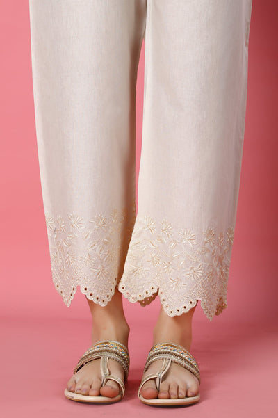 Embroidered Trouser - Diners