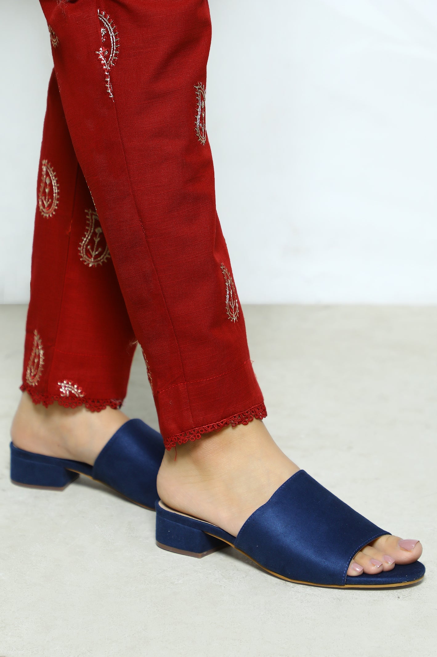 Ladies Pant - Buy Narrow Fit Stitch Trouser Super Pant At Online – Prag & Co