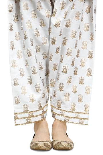 Ladies Trouser SKU: WTS0279-WHITE - Diners