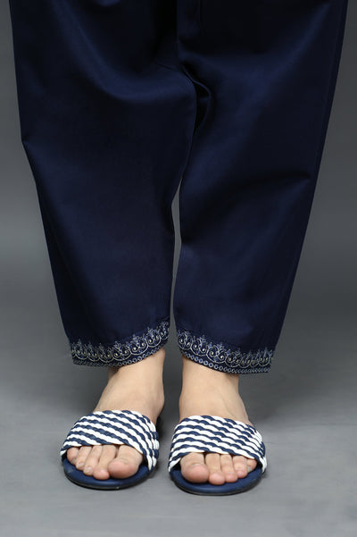 Ladies Trouser SKU: WTS0343-N-BLUE - Diners