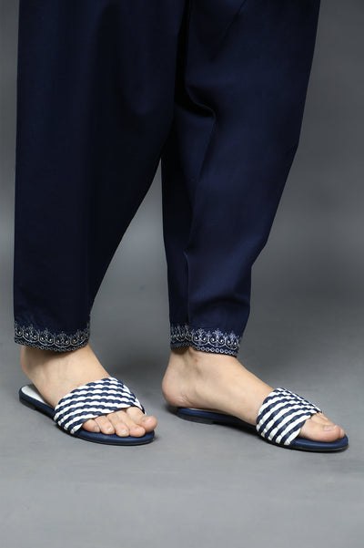 Ladies Trouser SKU: WTS0343-N-BLUE - Diners