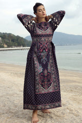 Unstitched 1 Piece Lawn Digital Printed Shirt - Diners