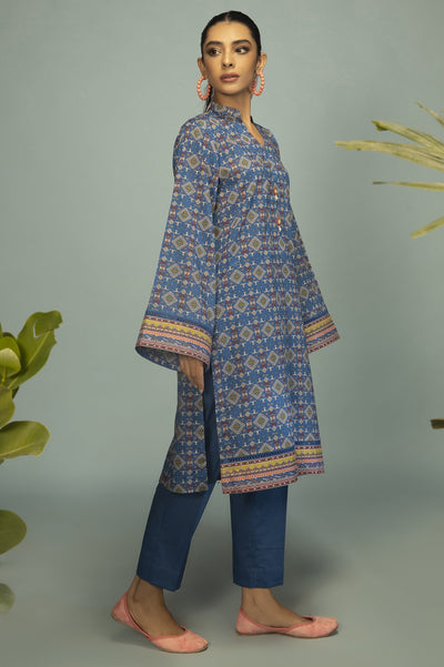 Unstitched 1 Piece Lawn Printed Shirt - Diners